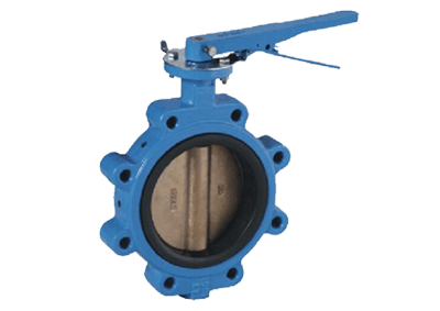 Resilient Seated Lug Butterfly Valve Lever Operator